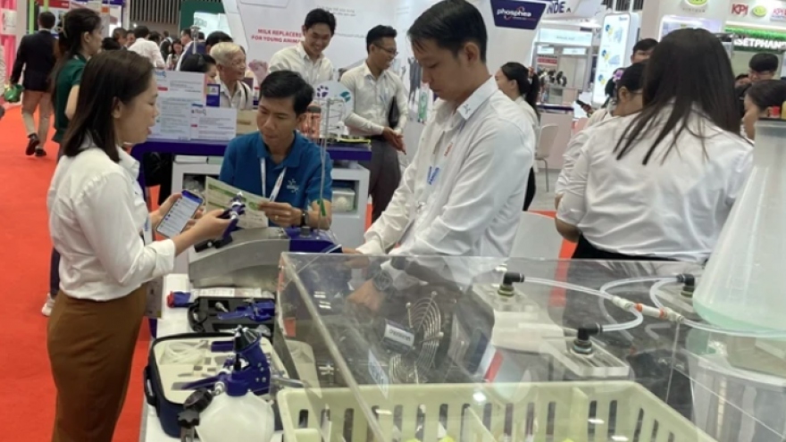 Int'l Livestock, Dairy, Meat Processing, and Aquaculture Expo opens in HCM City